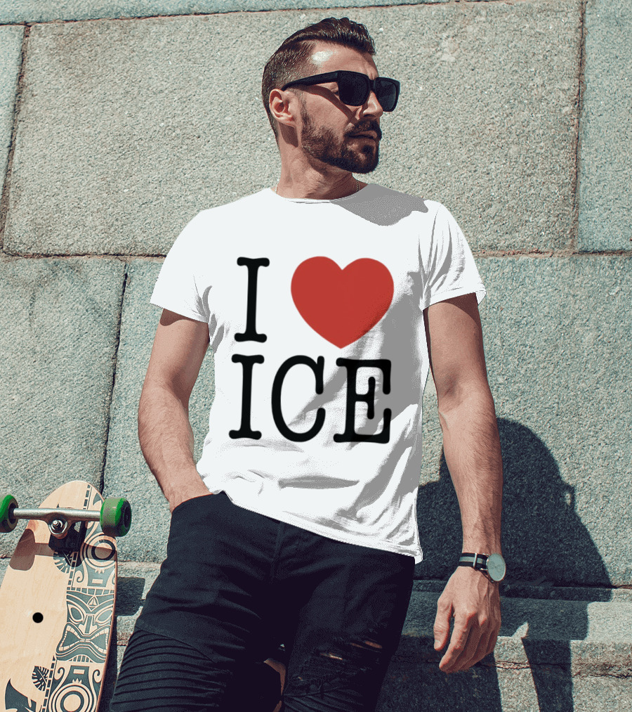 I Love Red Heart ICE T-Shirt