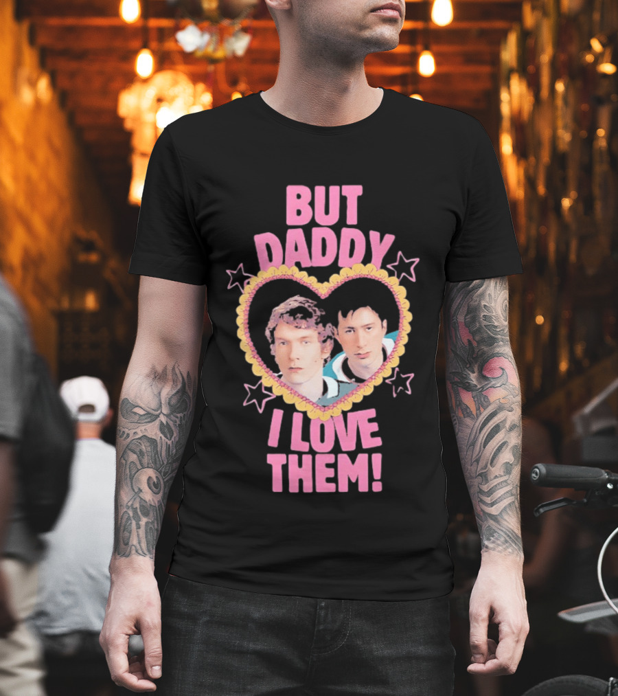 But Daddy I Love Them Ilya Rozanov and Shane Hollander Heart T-Shirt