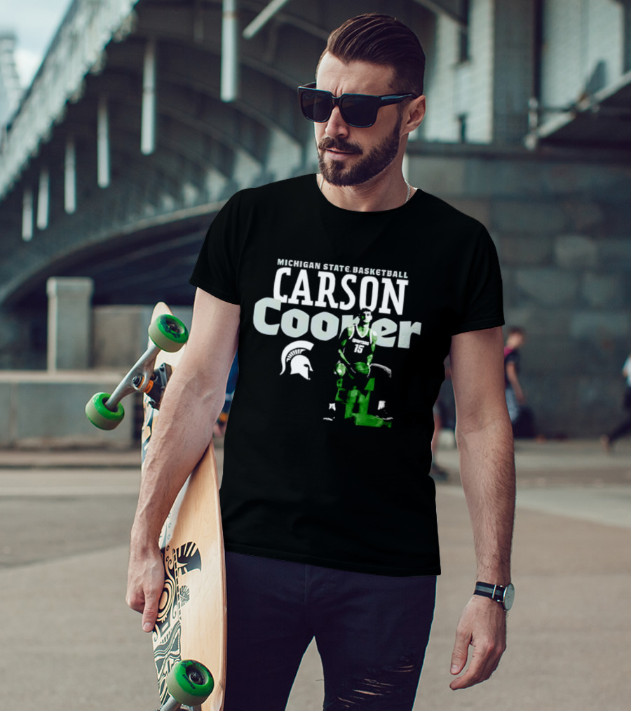 Michigan State Basketball Carson Coomer Spartans T-Shirt