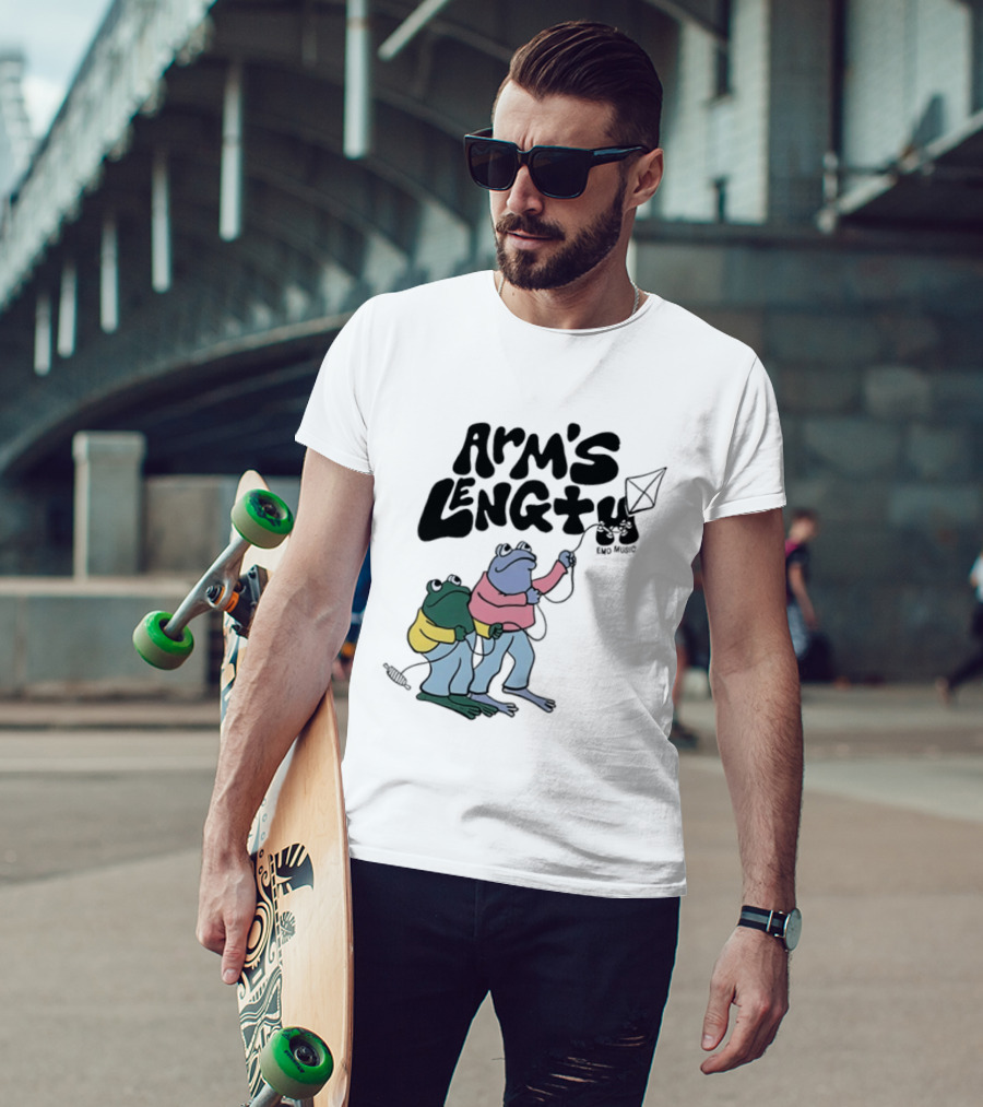 Arm's Length Frog And Toad Kite Emo Music T-Shirt