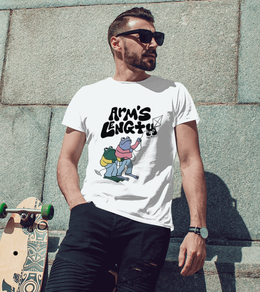 Arm's Length Frog And Toad Kite Emo Music T-Shirt
