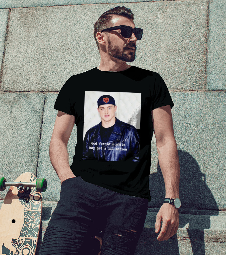 Caleb Williams God Forbid A White Boy Get A Lil Motion T-Shirt