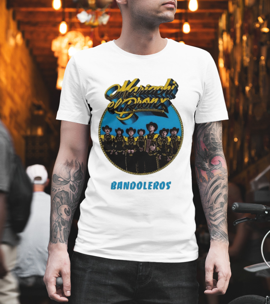 Mariachi El Bronx Bandoleros Retro Music T-Shirt