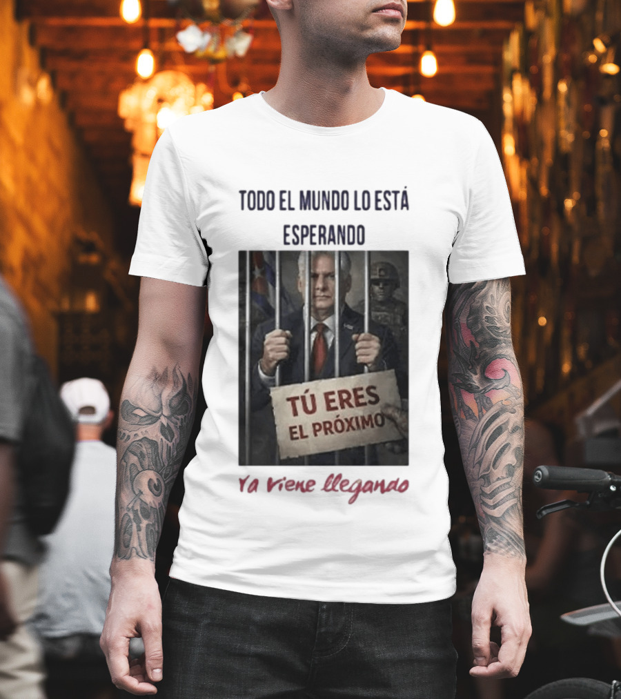 Miguel Díaz Canel Everyone Is Waiting For Him T-Shirt