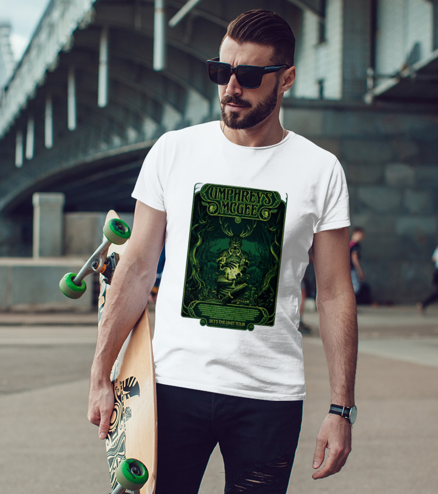 Umphrey's McGee Sky's The Limit Tour Winter 2026 Mystic Forest Concert T-Shirt