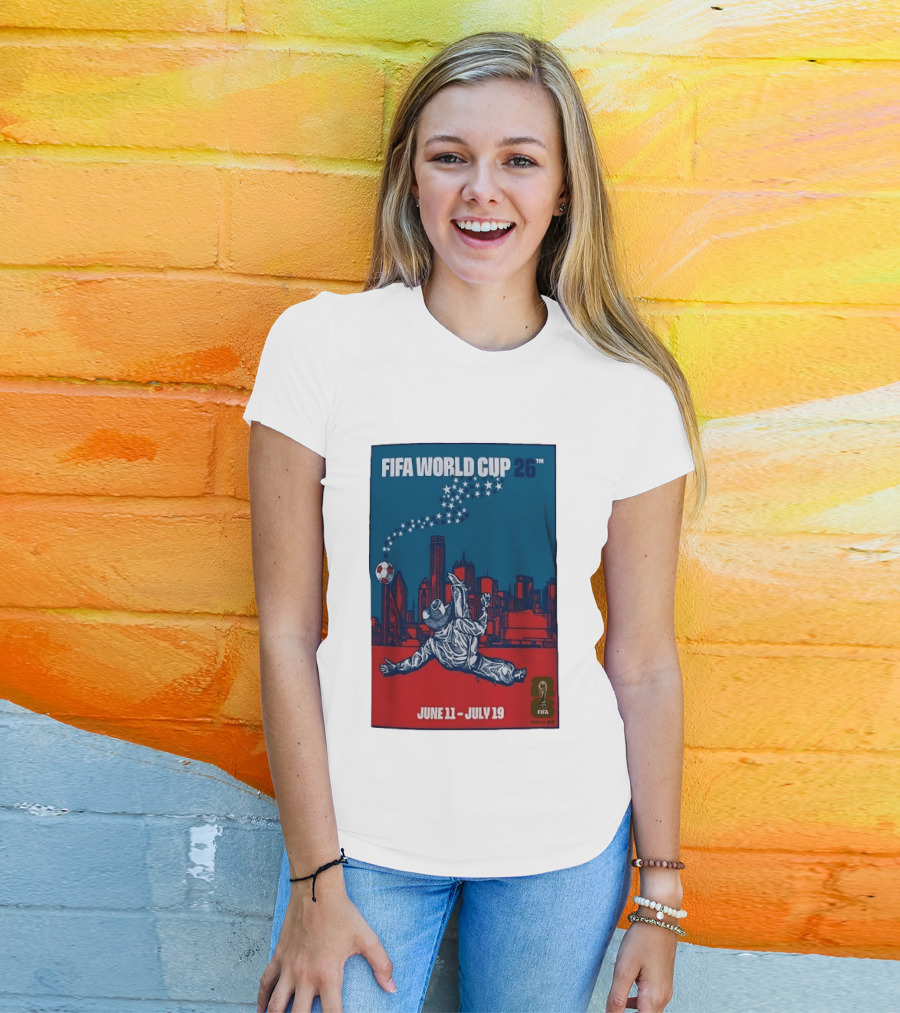 FIFA World Cup 2026 Dallas Cowboy June 11 July 19 T-Shirt