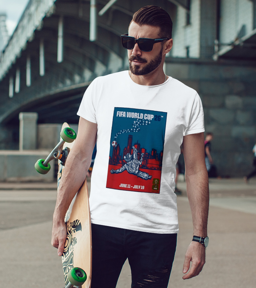 FIFA World Cup 2026 Dallas Cowboy June 11 July 19 T-Shirt