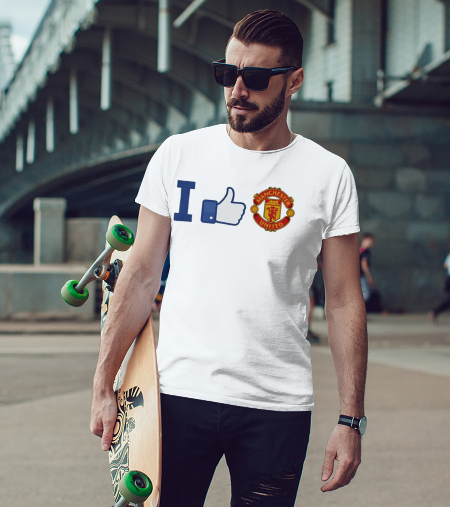 I Like Manchester United Thumbs Up T-Shirt