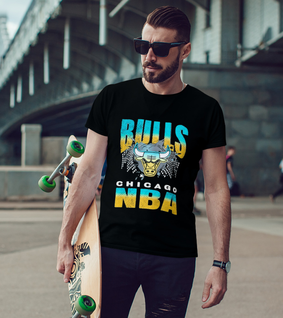 Chicago Bulls NBA Head Bull T-Shirt