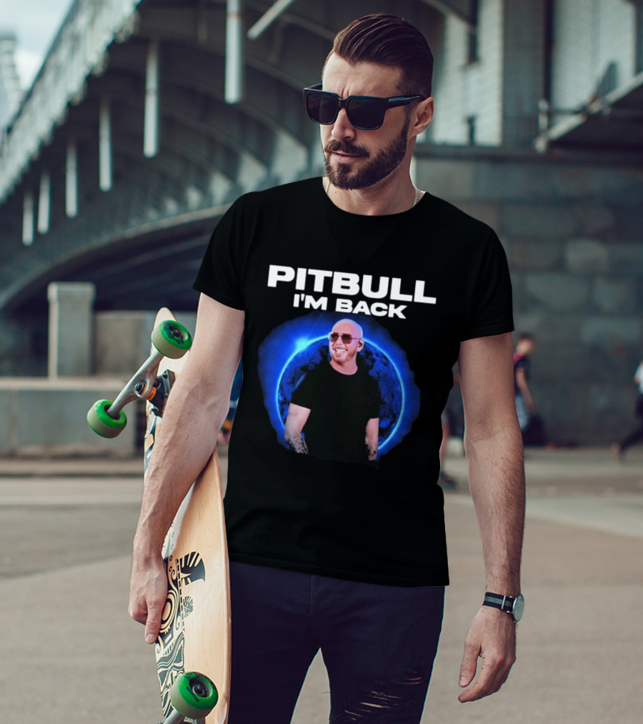 Pitbull I'm Back North America Tour Music Event T-Shirt