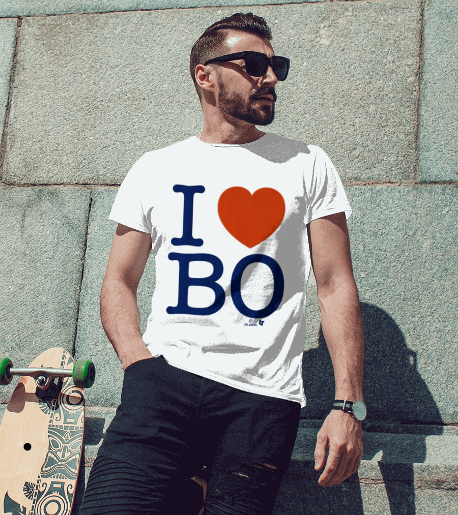 I Heart Bo Bichette Fan Apparel MLB Toronto Baseball T-Shirt