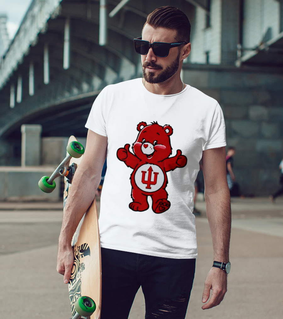 Indiana Hoosiers Bear Mascot Thumbs Up T-Shirt