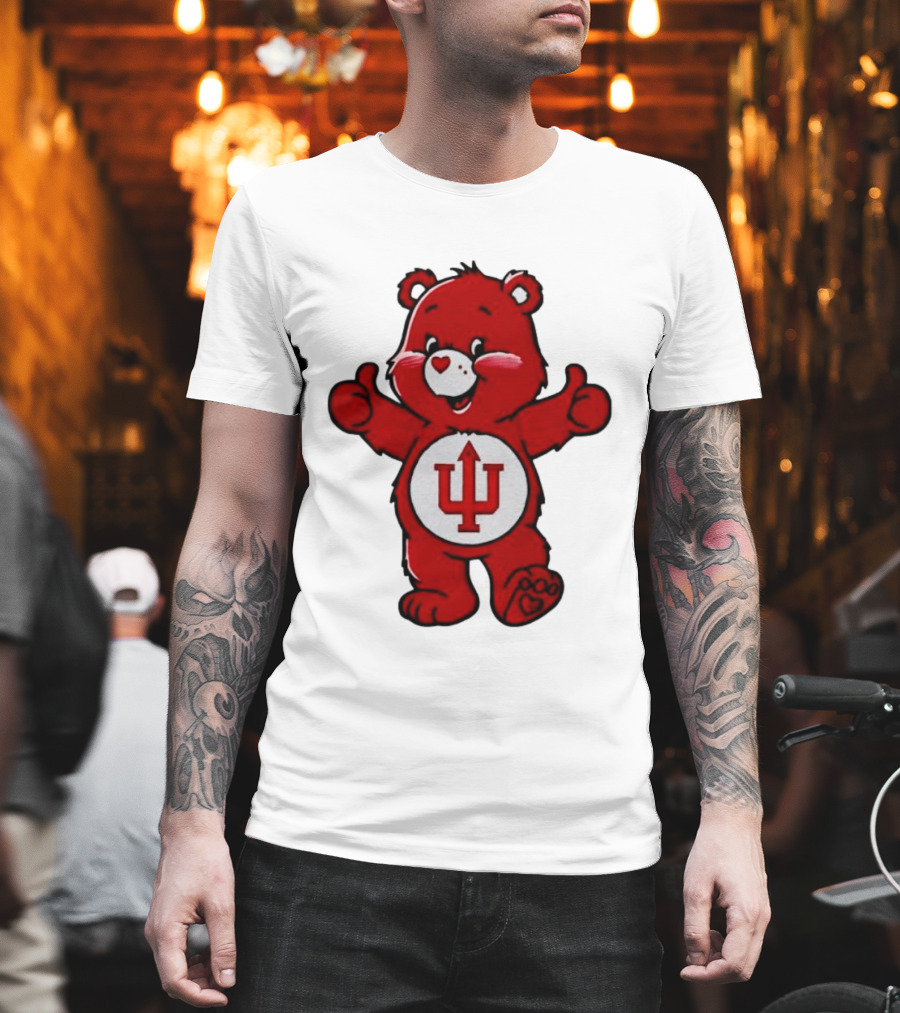 Indiana Hoosiers Bear Mascot Thumbs Up T-Shirt
