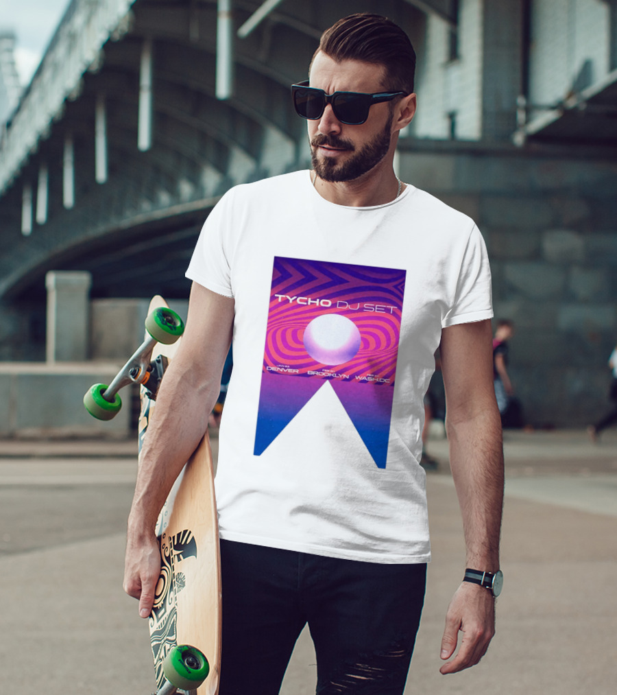 Tycho DJ Set Tour Jan Feb 2026 Denver Brooklyn DC T-Shirt