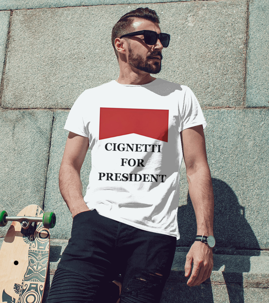 Cignetti For President Marlboro T-Shirt