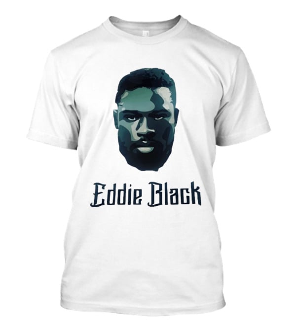 Eddie Black Big Head T-Shirt