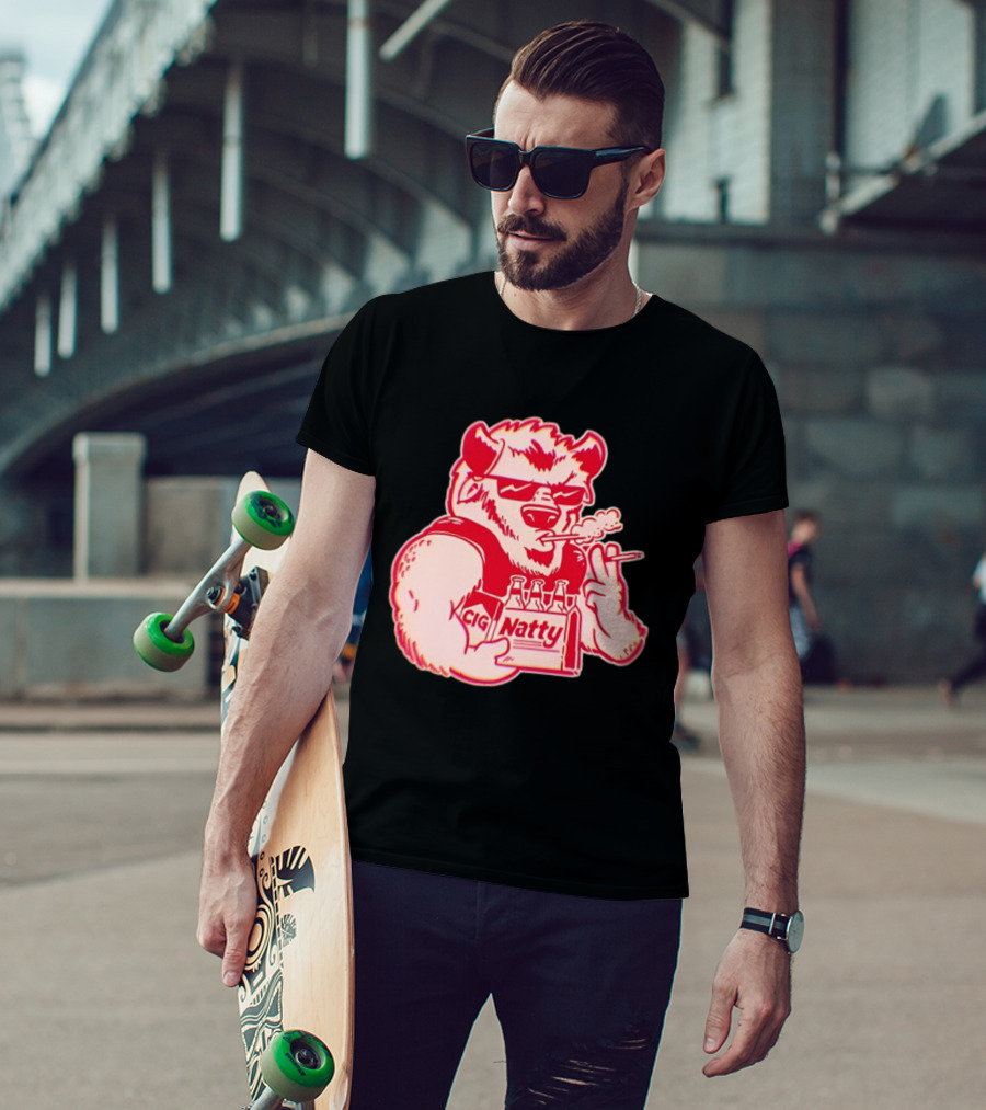 Coach Cignetti Indiana Hoosiers Football Bison Smoking CIG Natty T-Shirt