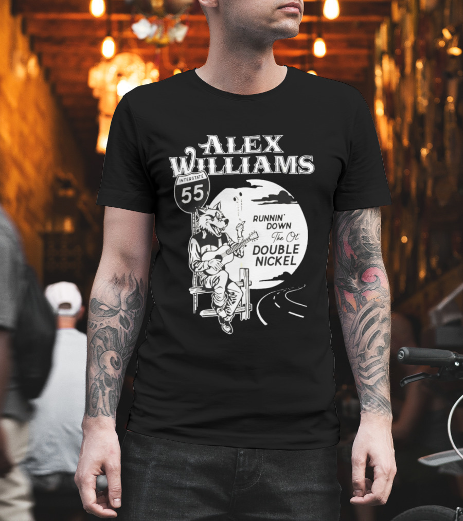 Alex Williams 55 Runnin' Down The Ol' Double Nickel T-Shirt