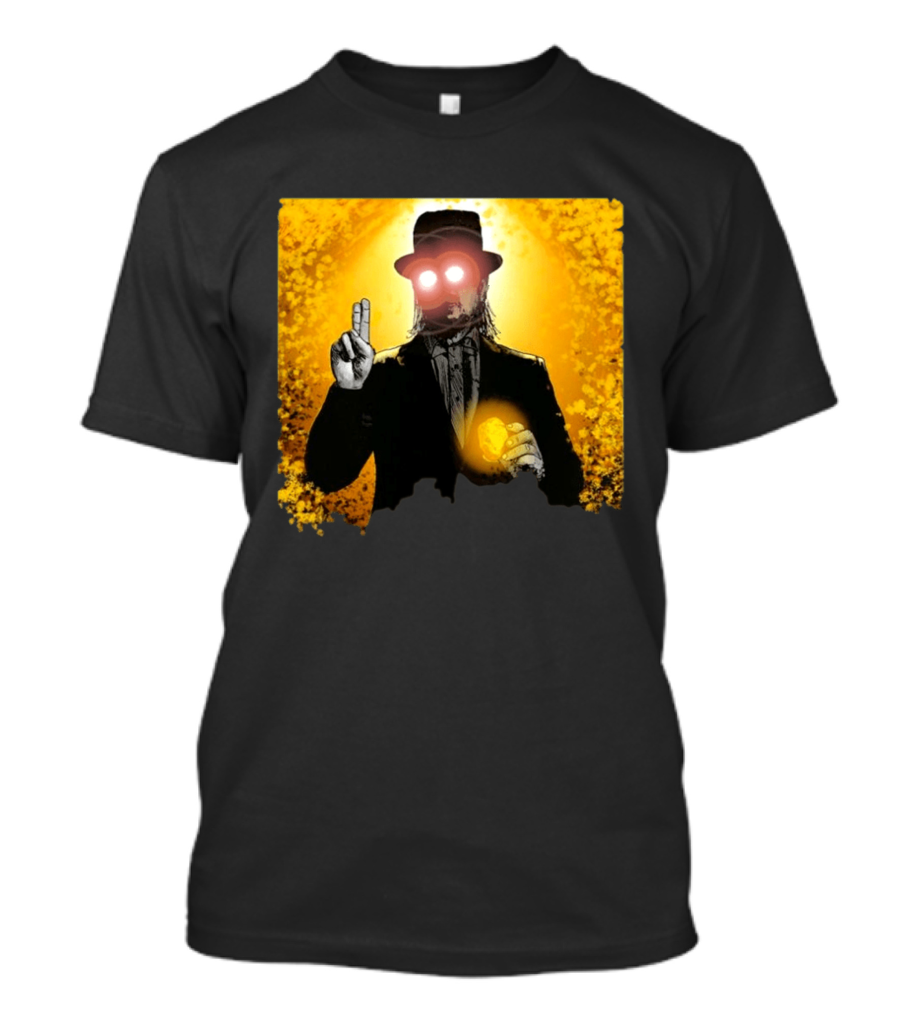 Primus Band Claypool Gold Summer 2026 Tour Schedule Dates Illuminated Figure T-Shirt
