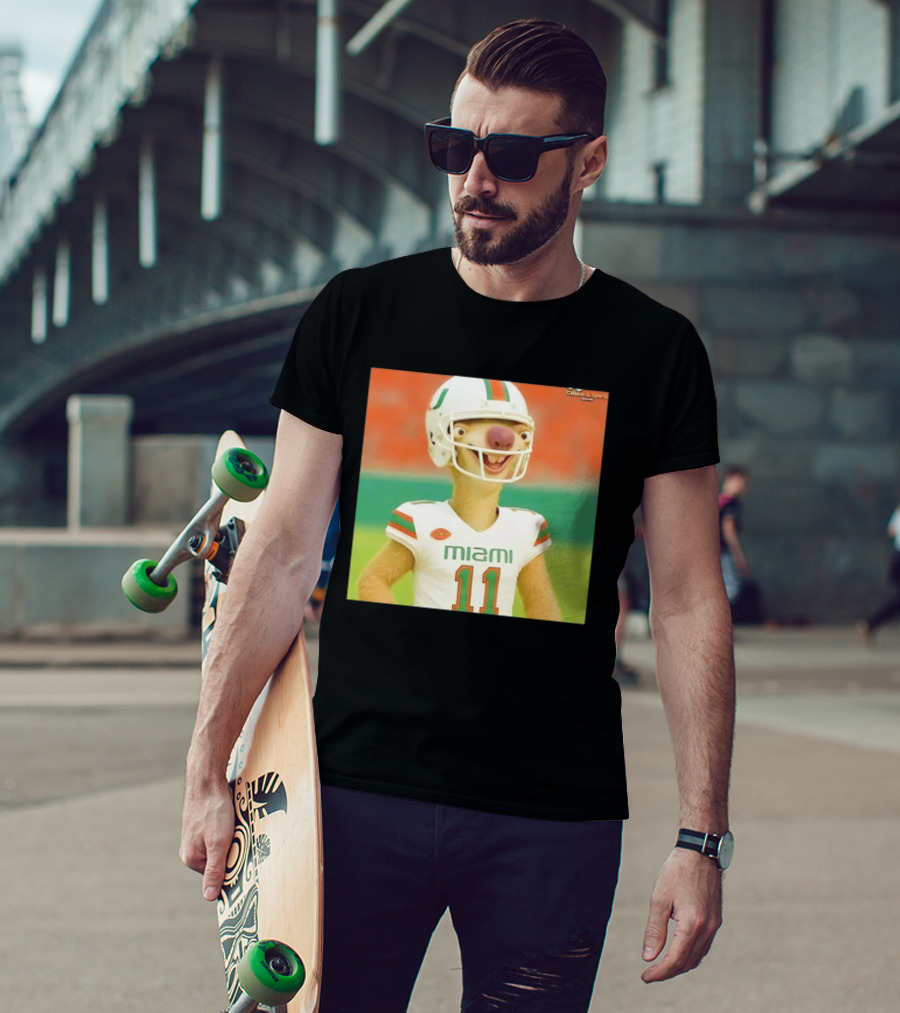 Sid Miami Hurricanes Football Jersey T-Shirt