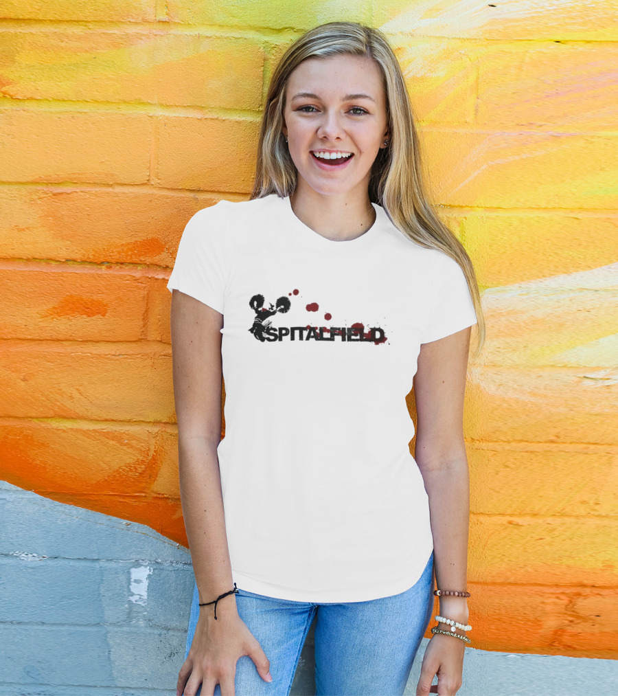 Spitalfield Band Blood Splatter Grunge T-Shirt