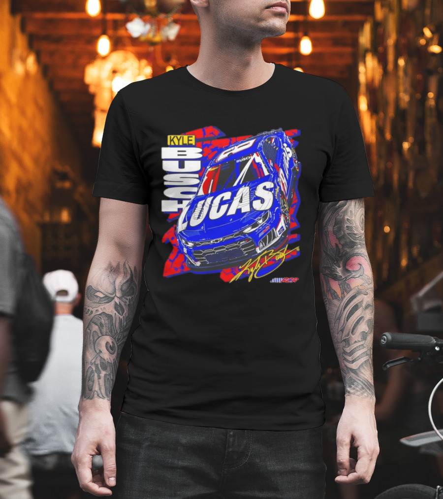 Kyle Busch Lucas Oil NASCAR Richard Childress Racing T-Shirt