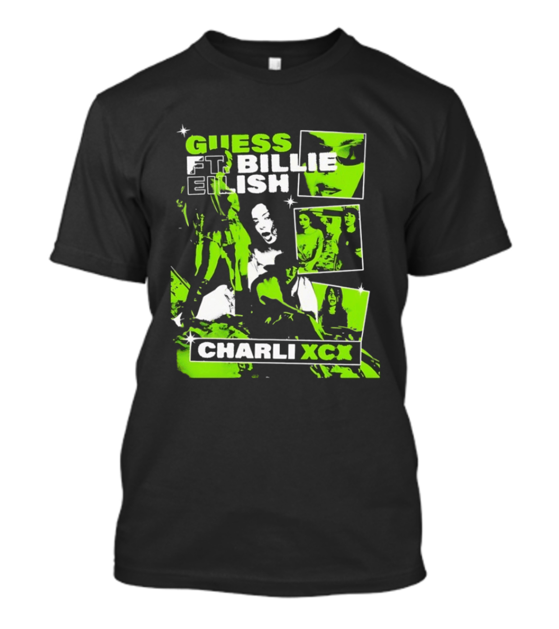 Guess Ft Billie Eilish Charli Xcx T-Shirt