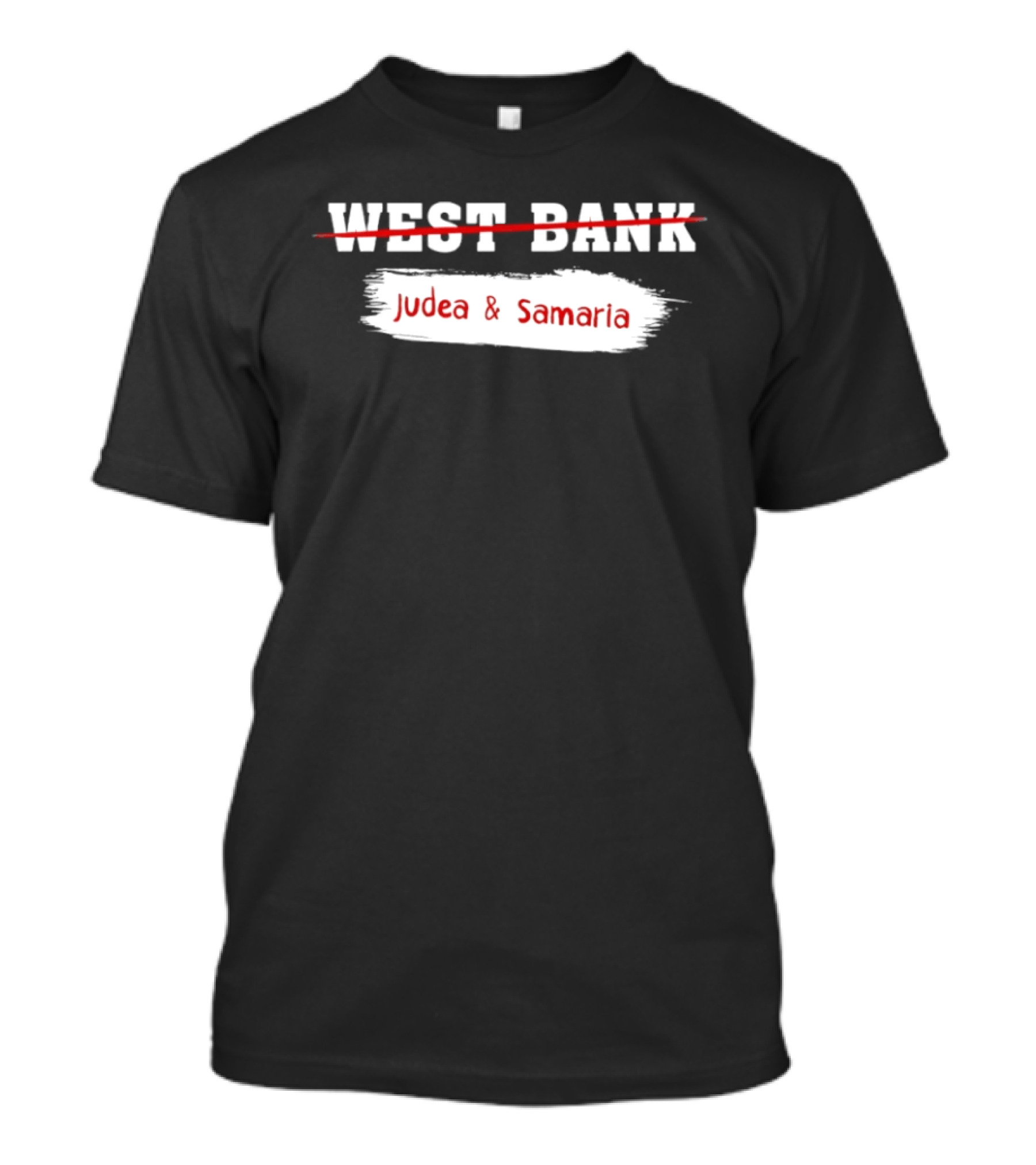 Judea & Samaria Not West Bank Symbolic T-Shirt