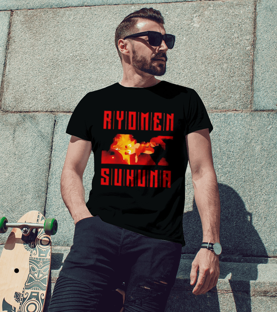 Ryomen Sukuna Jujutsu Kaisen Anime Character Power Display T-Shirt