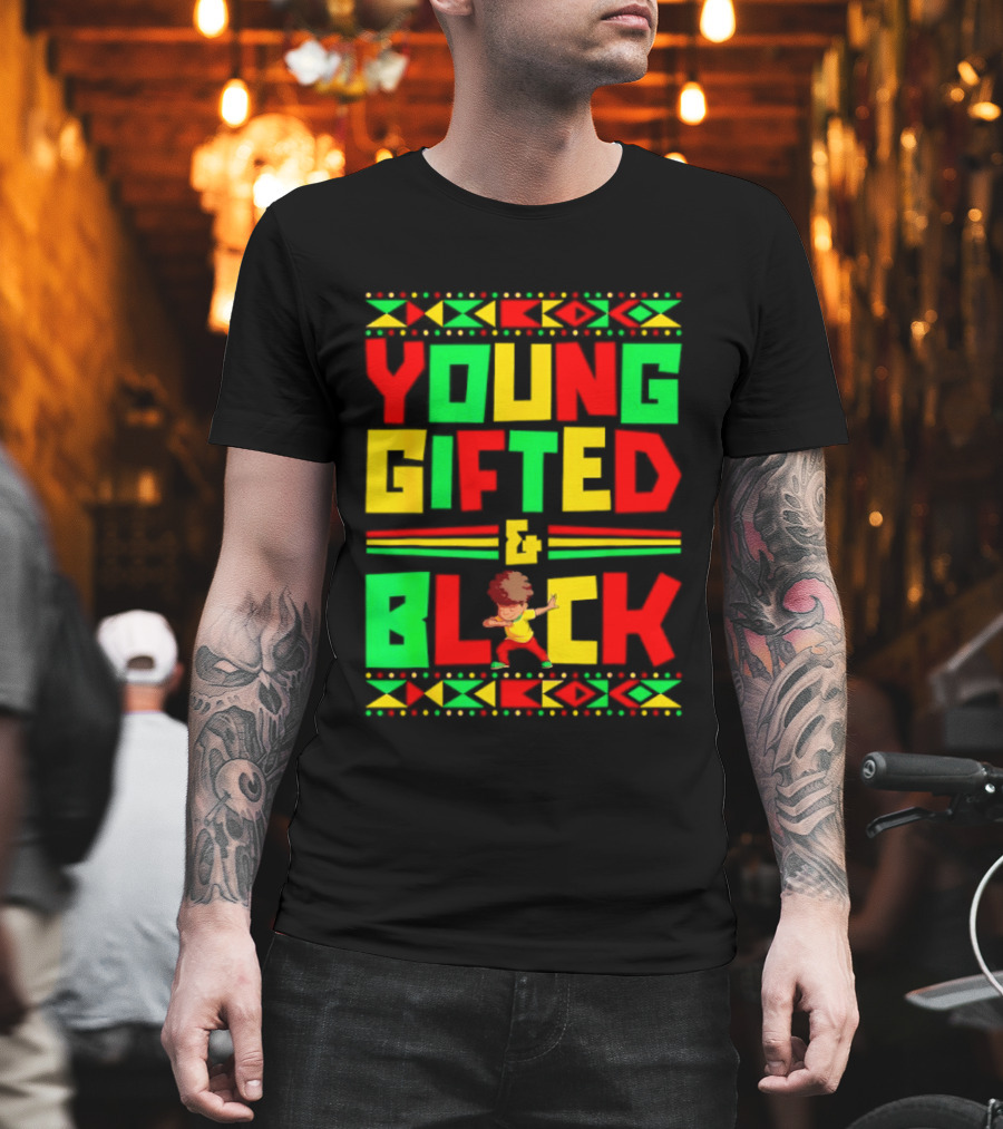 Young Gifted and Black African T-Shirt