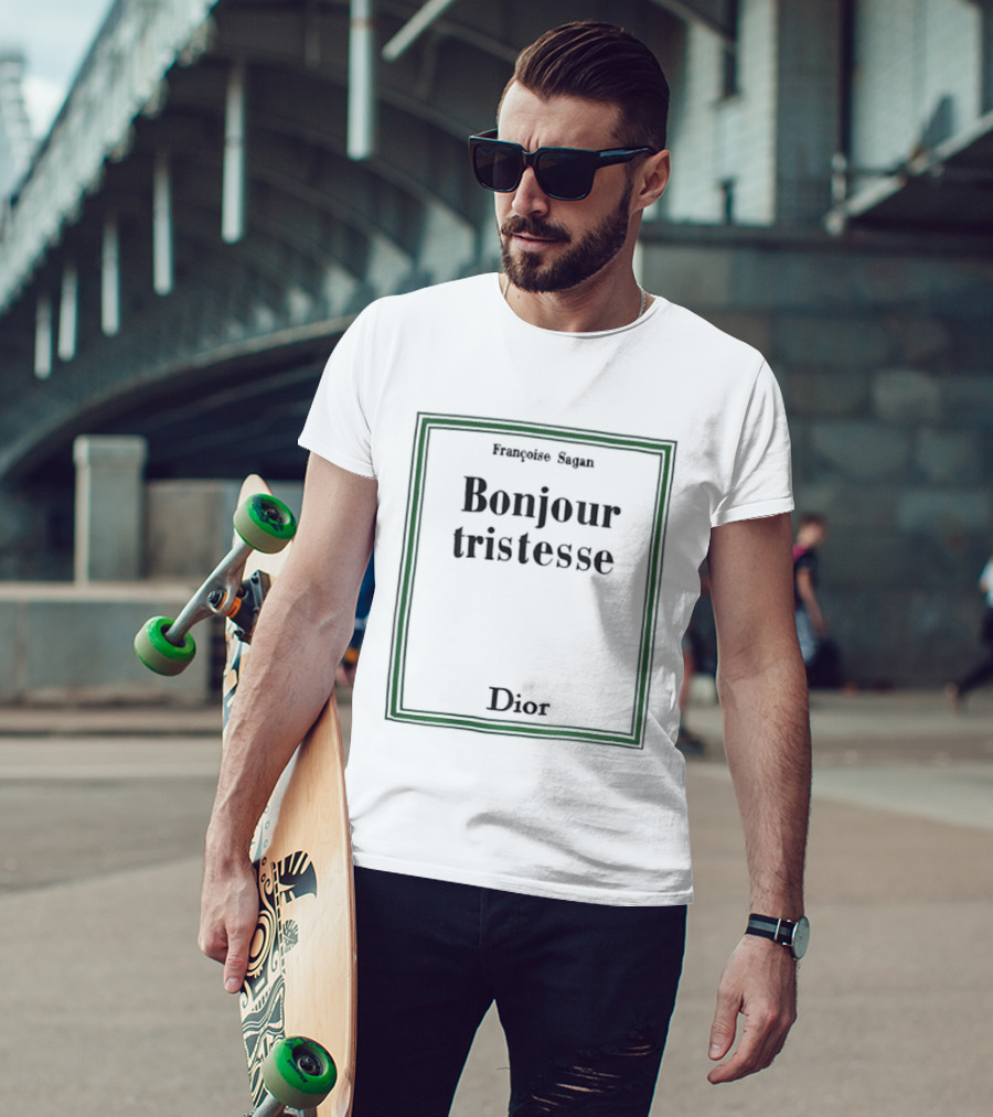 Françoise Sagan Bonjour Tristesse Dior Collaboration T-Shirt