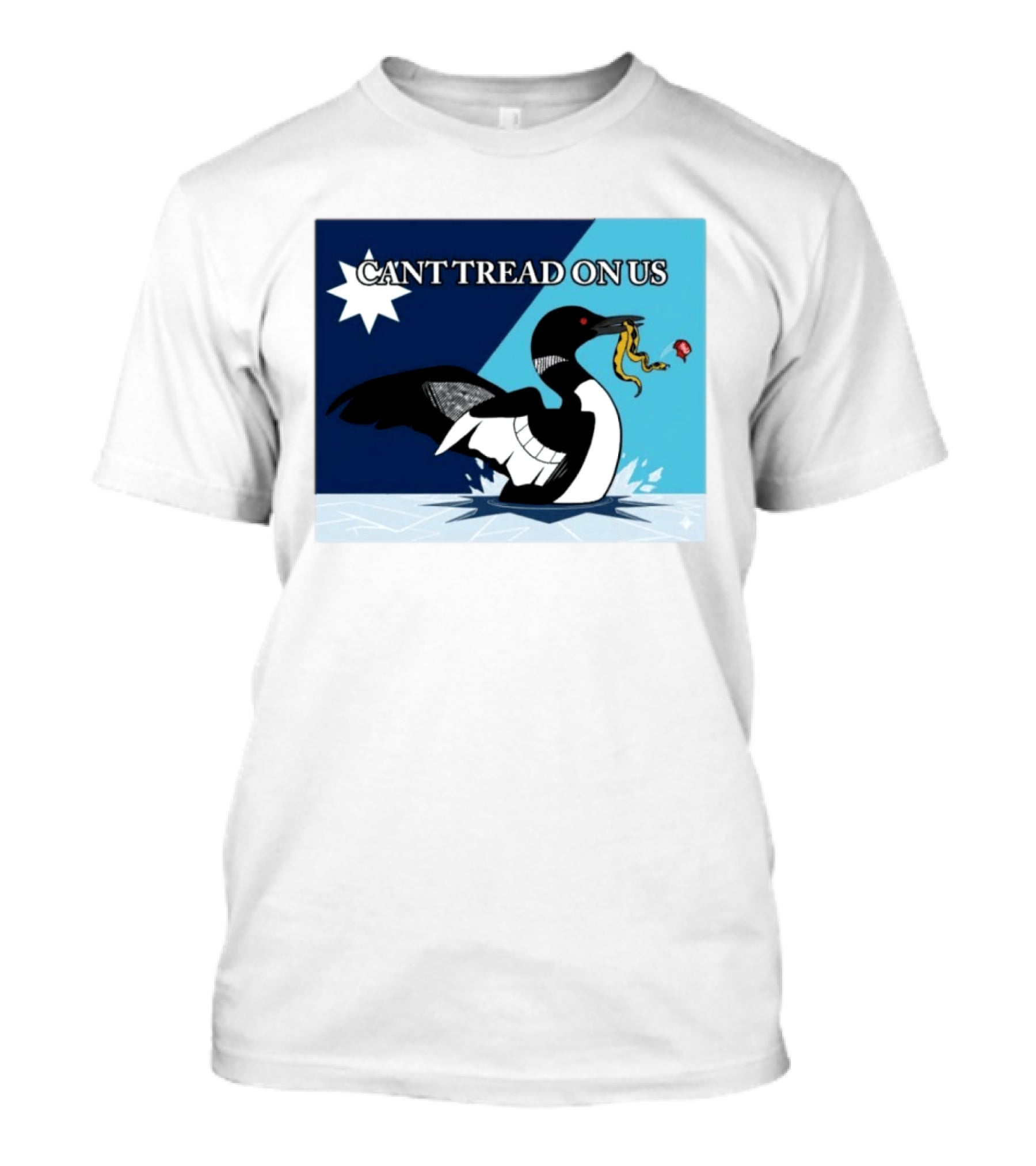 Cant Tread On Us Rebel Alliance Loon Star Snake T-Shirt
