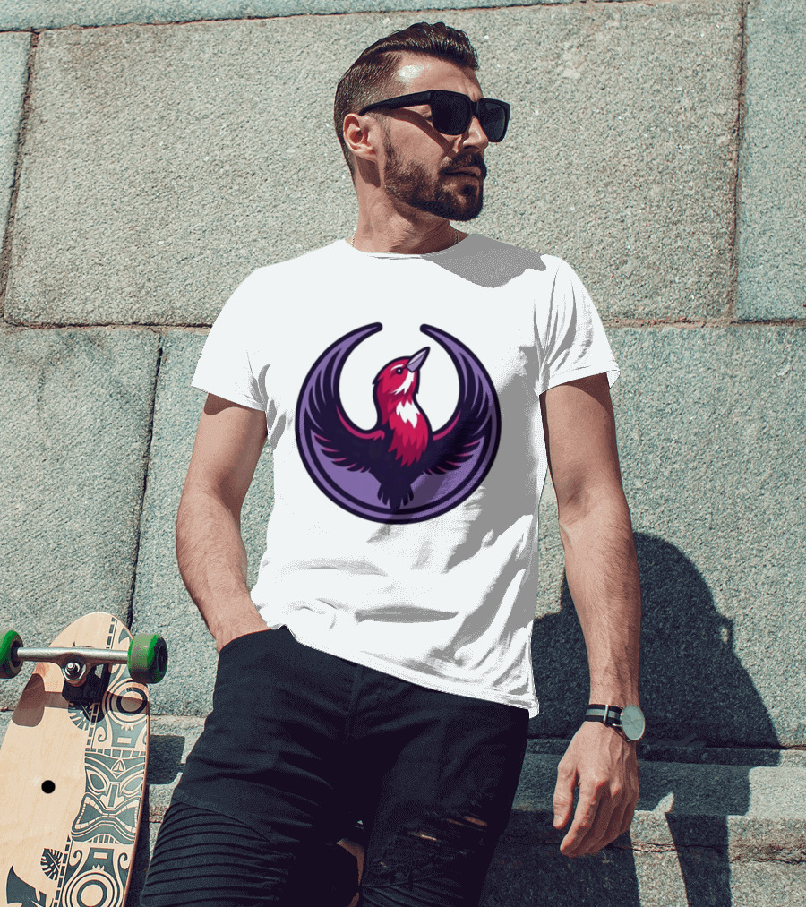 New Hampshire Purple Finch Resistance Bird T-Shirt