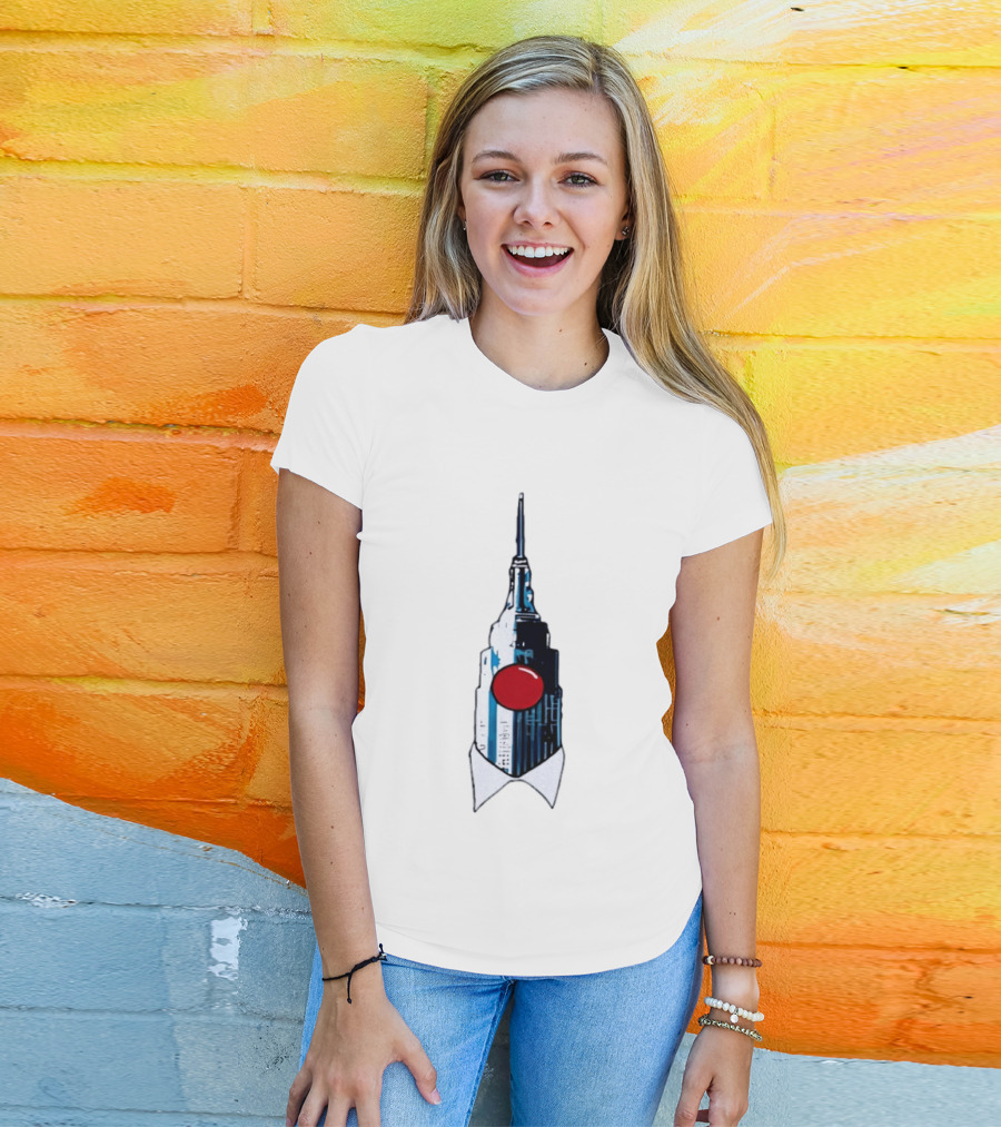 Clown Nose Empire State Building New York City T-Shirt