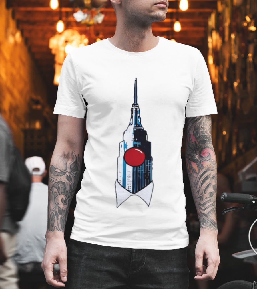 Clown Nose Empire State Building New York City T-Shirt