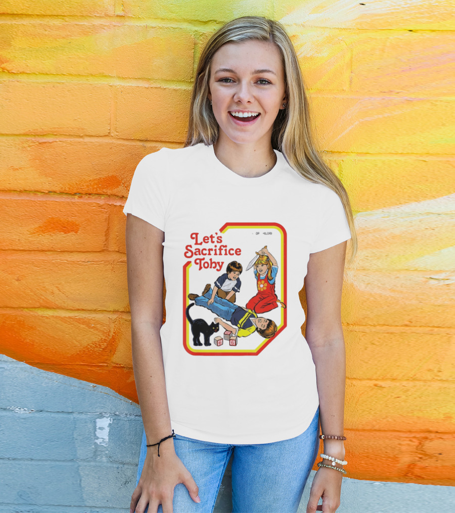 Let's Sacrifice Toby Steven Rhodes Retro Game T-Shirt