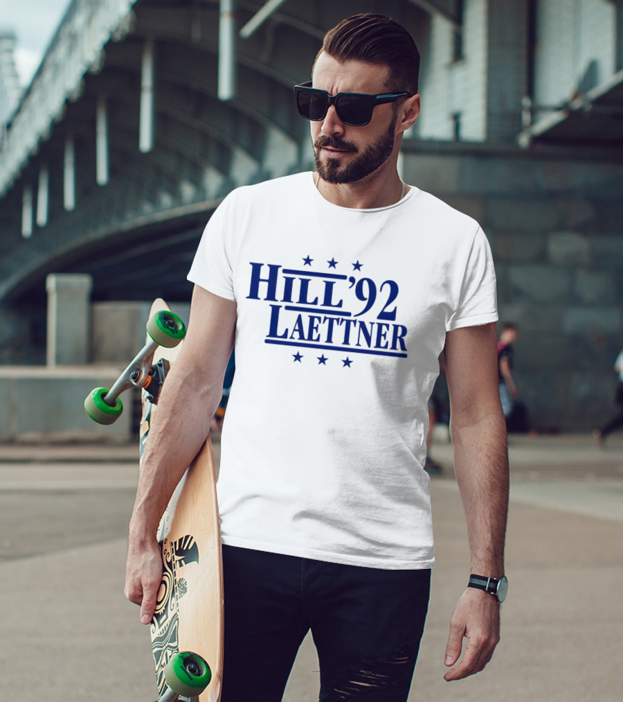 Hill Laettner '92 Duke Blue Devils Basketball Legends T-Shirt
