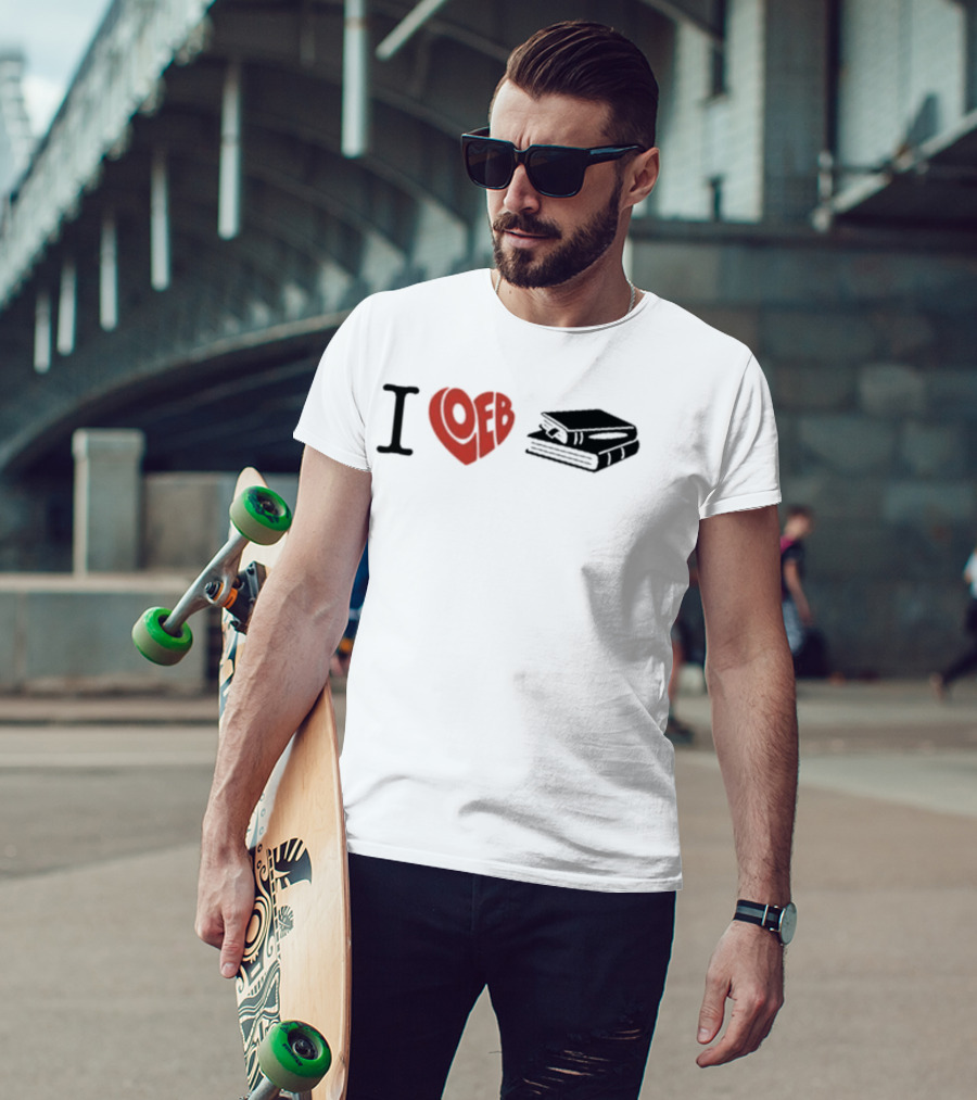Lisa Loeb I Heart Loeb Books Valentine's Day T-Shirt