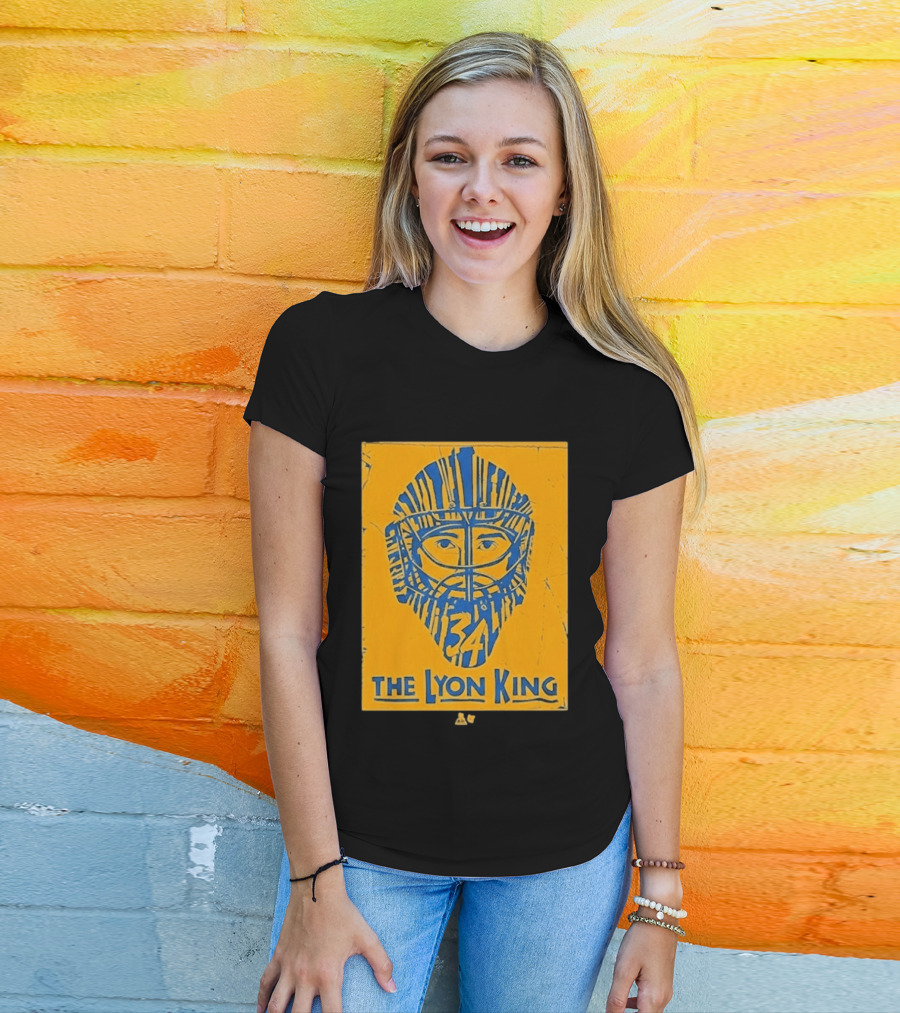 The Lyon King 34 Hockey Mask T-Shirt