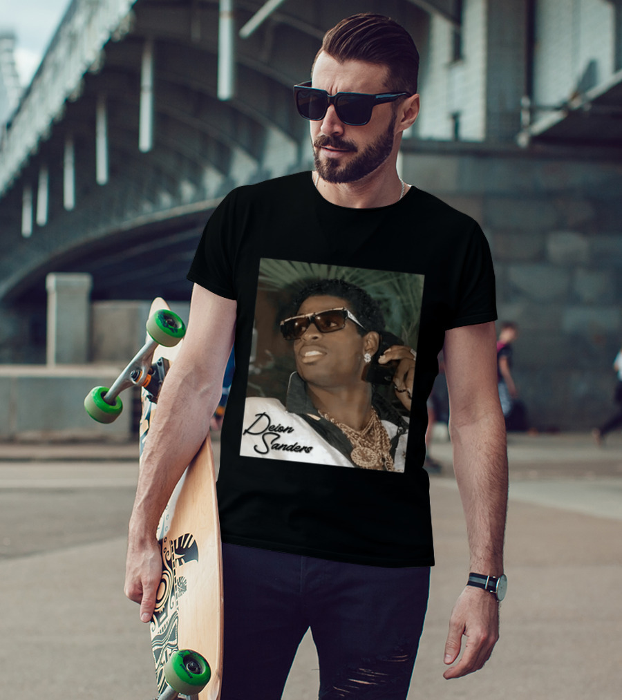 Deion Sanders Phone Call Fashion 1989 T-Shirt