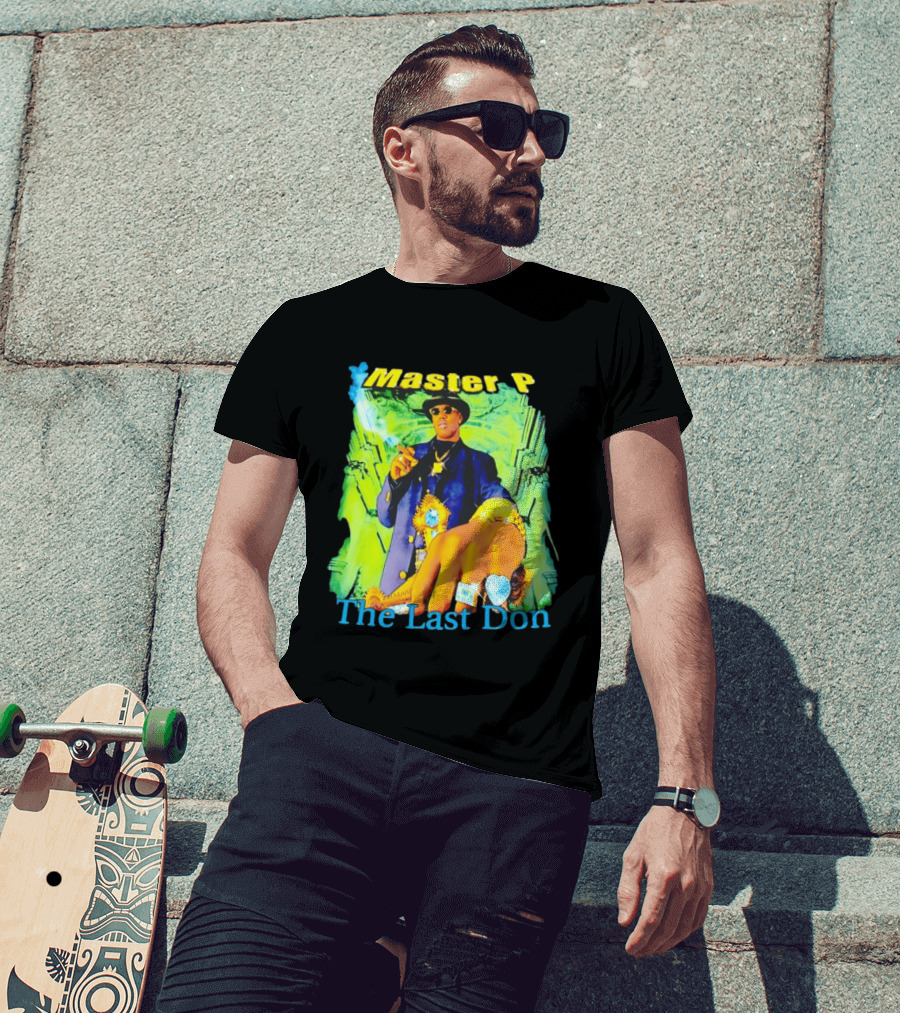 Master P The Last Don Hip Hop Icon 90s Style Rich T-Shirt