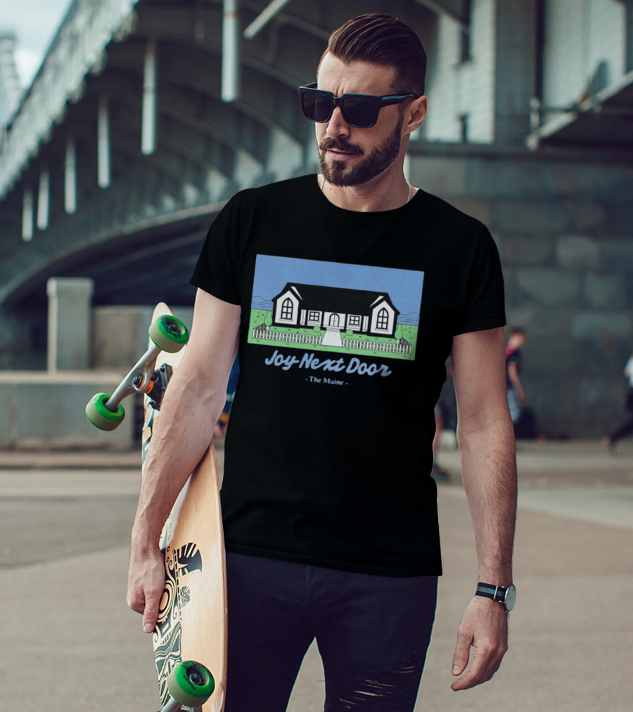 Joy Next Door The Maine House Picket Fence T-Shirt