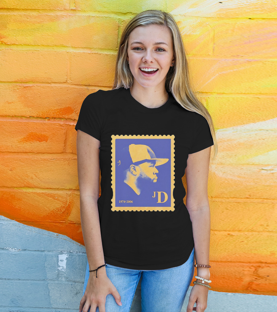 J Dilla Stamp 1974 2006 JD T-Shirt