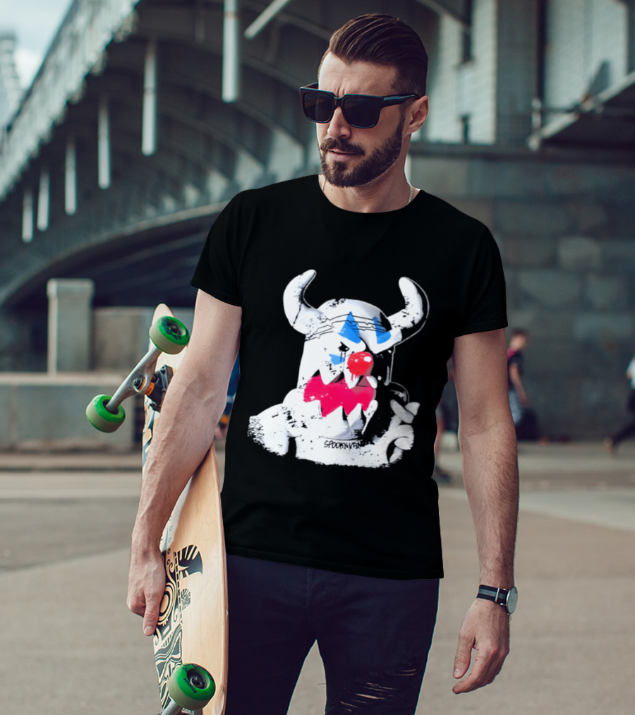 Spooky Woods Vameee 2026 Monster Clown Mask T-Shirt