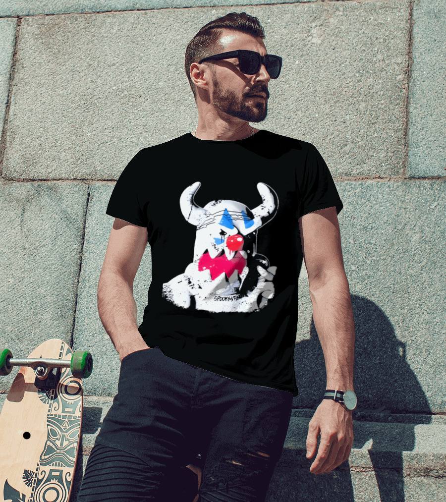 Spooky Woods Vameee 2026 Monster Clown Mask T-Shirt