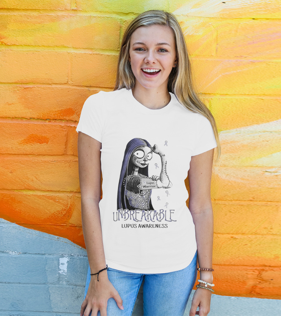 Unbreakable Lupus Awareness Sally Character ז T-Shirt