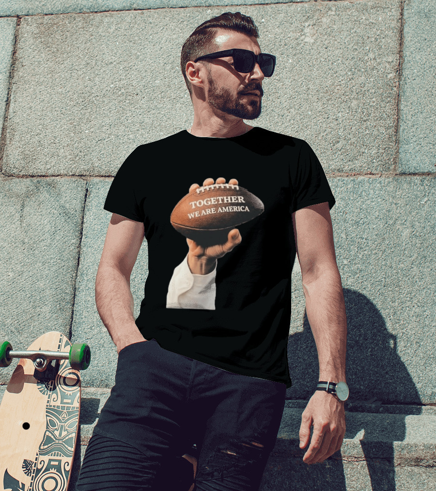 Bad Bunny Together We Are America 2026 Football Collaboration T-Shirt