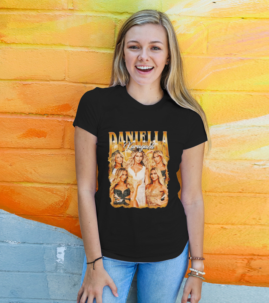 Daniella Karagach Bootleg Glam Look Sparkle T-Shirt