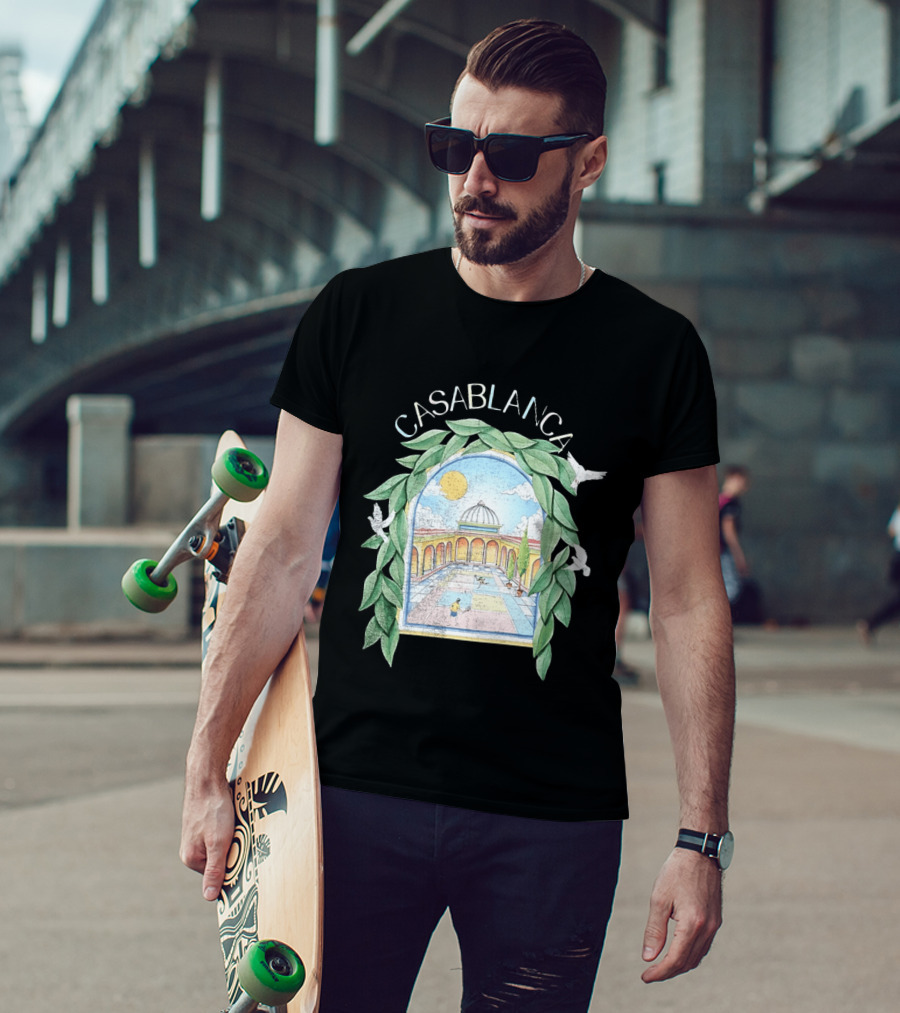 Casablanca L'Arche De Tennis Courtyard T-Shirt