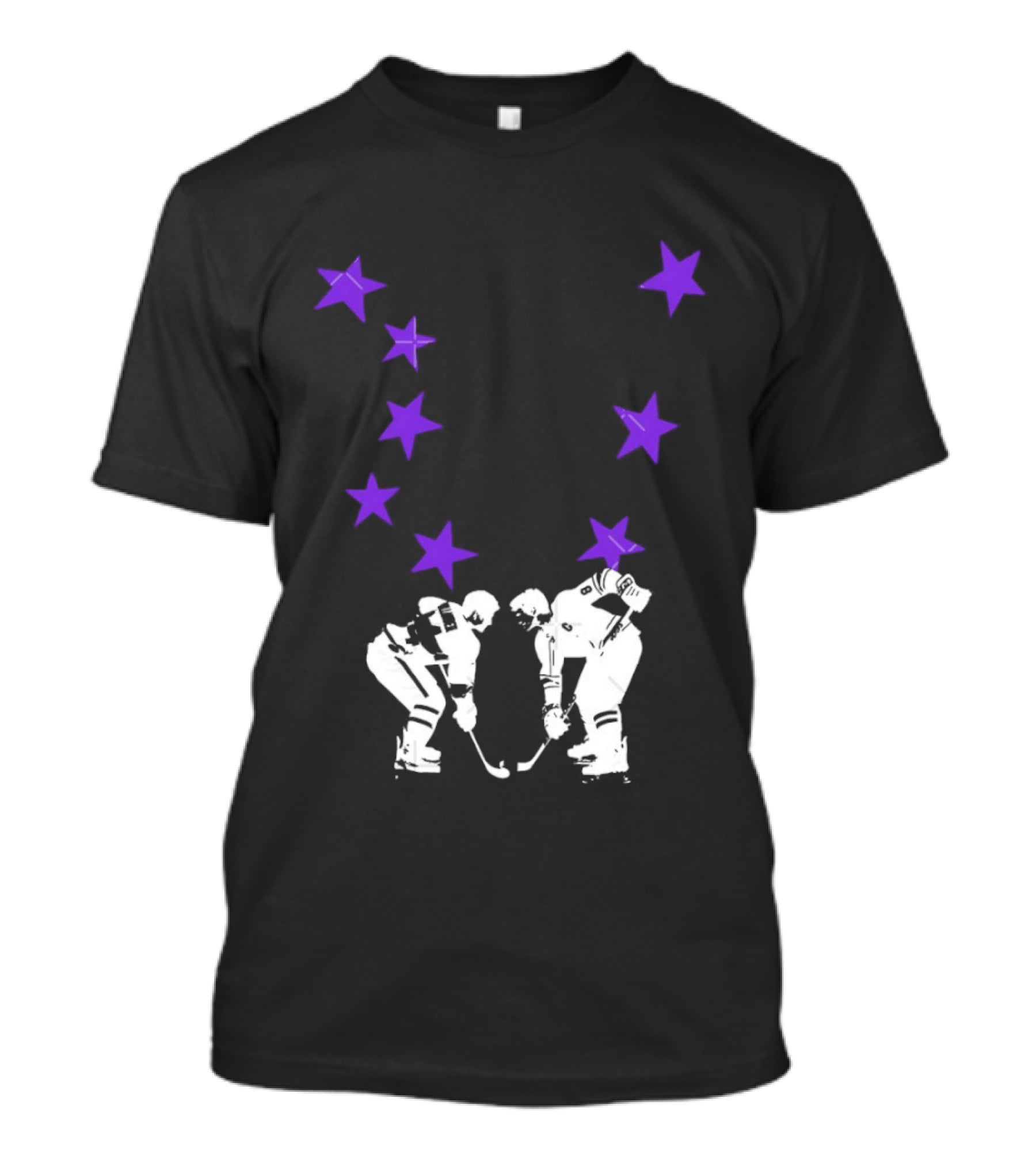 Ilya Rozanov Shane Hollander Rivalry Stars Hockey Romance Players Purple Stars T-Shirt
